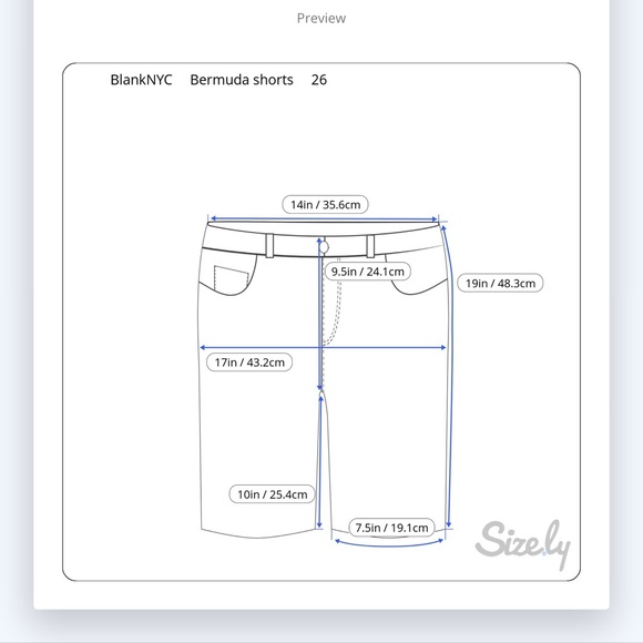 BLANKNYC Bermuda Denim Shorts - Picture 5 of 8